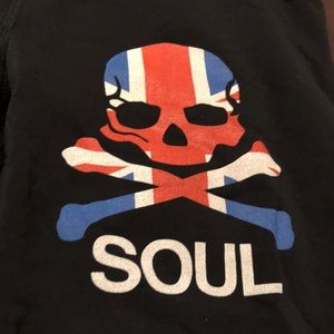 SOULCYCLE lululemon British flag crops